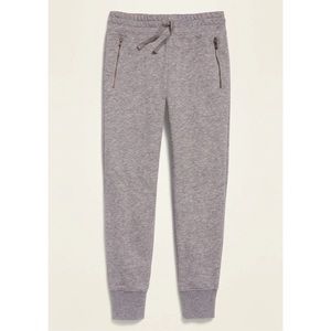 OLD NAVY Mid-Rise Zip-Pocket Jogger Sweatpants
